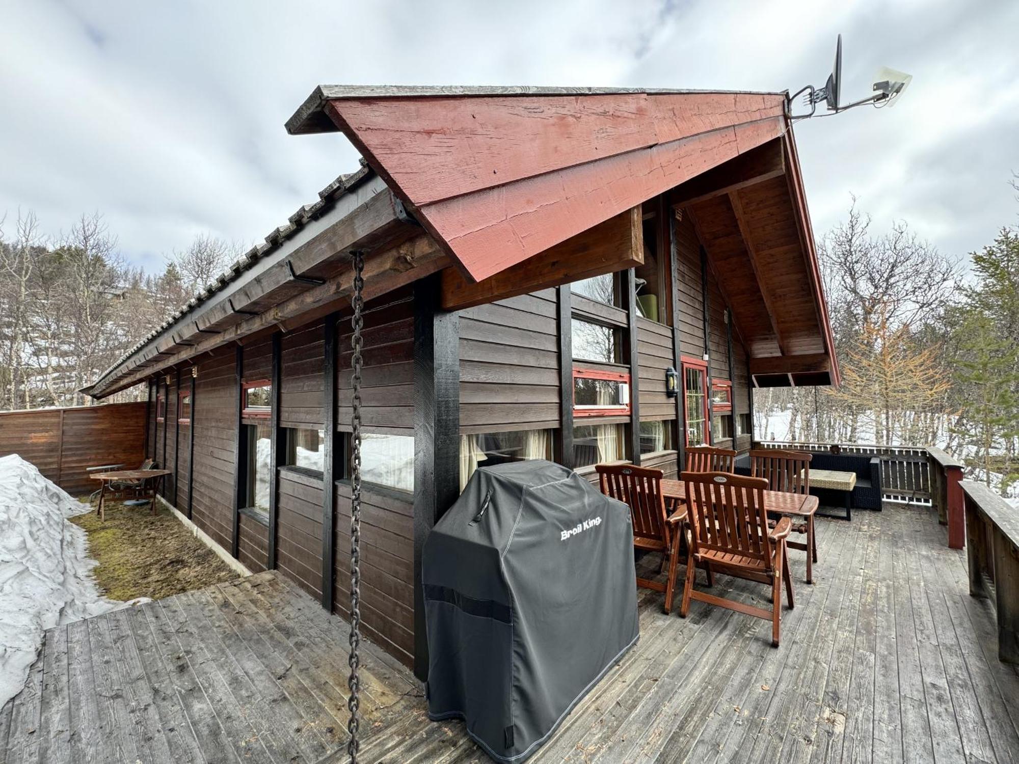 Koselig Hytte Med Usjenert Og Solrik Beliggenhet Geilo Exterior photo