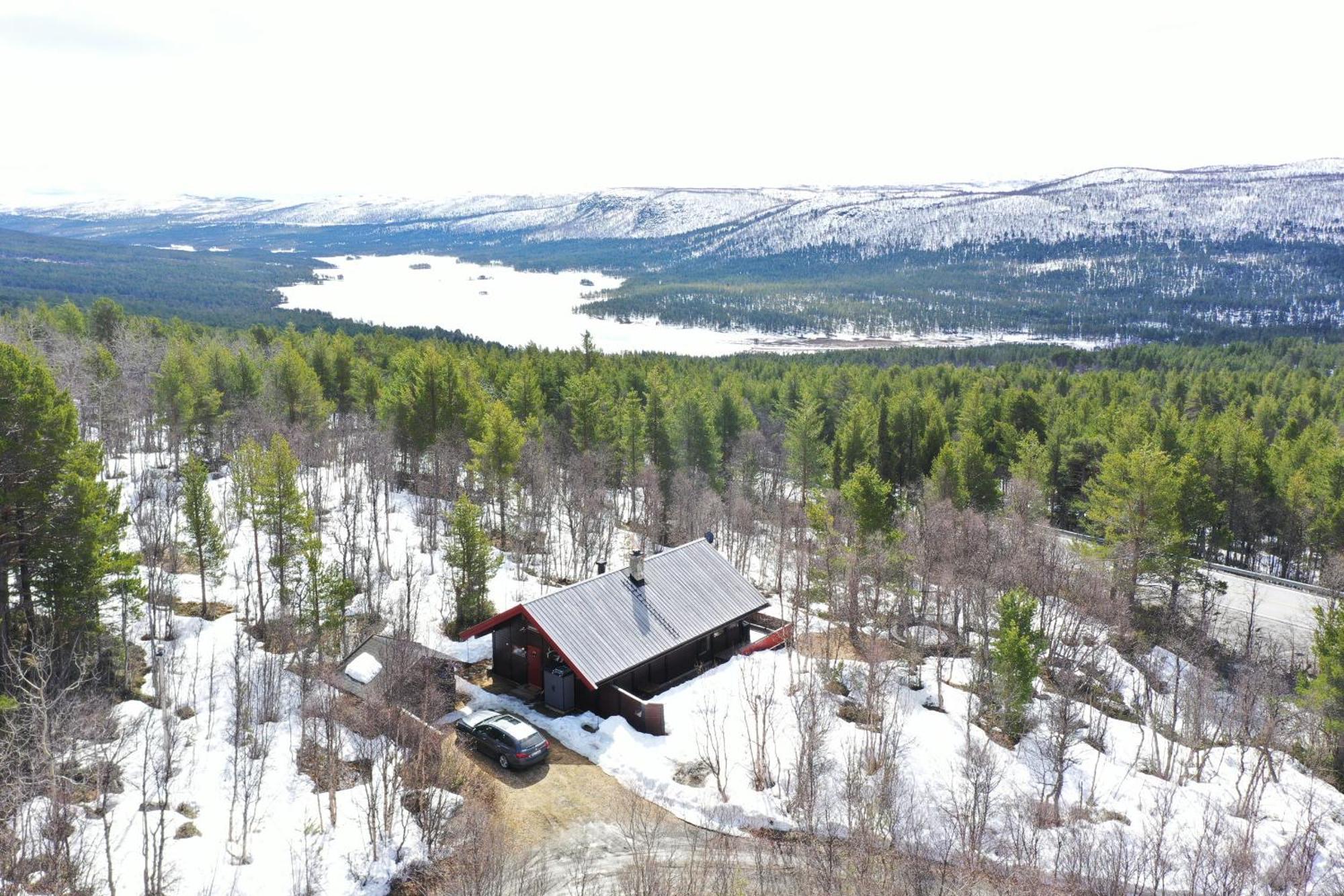 Koselig Hytte Med Usjenert Og Solrik Beliggenhet Geilo Exterior photo