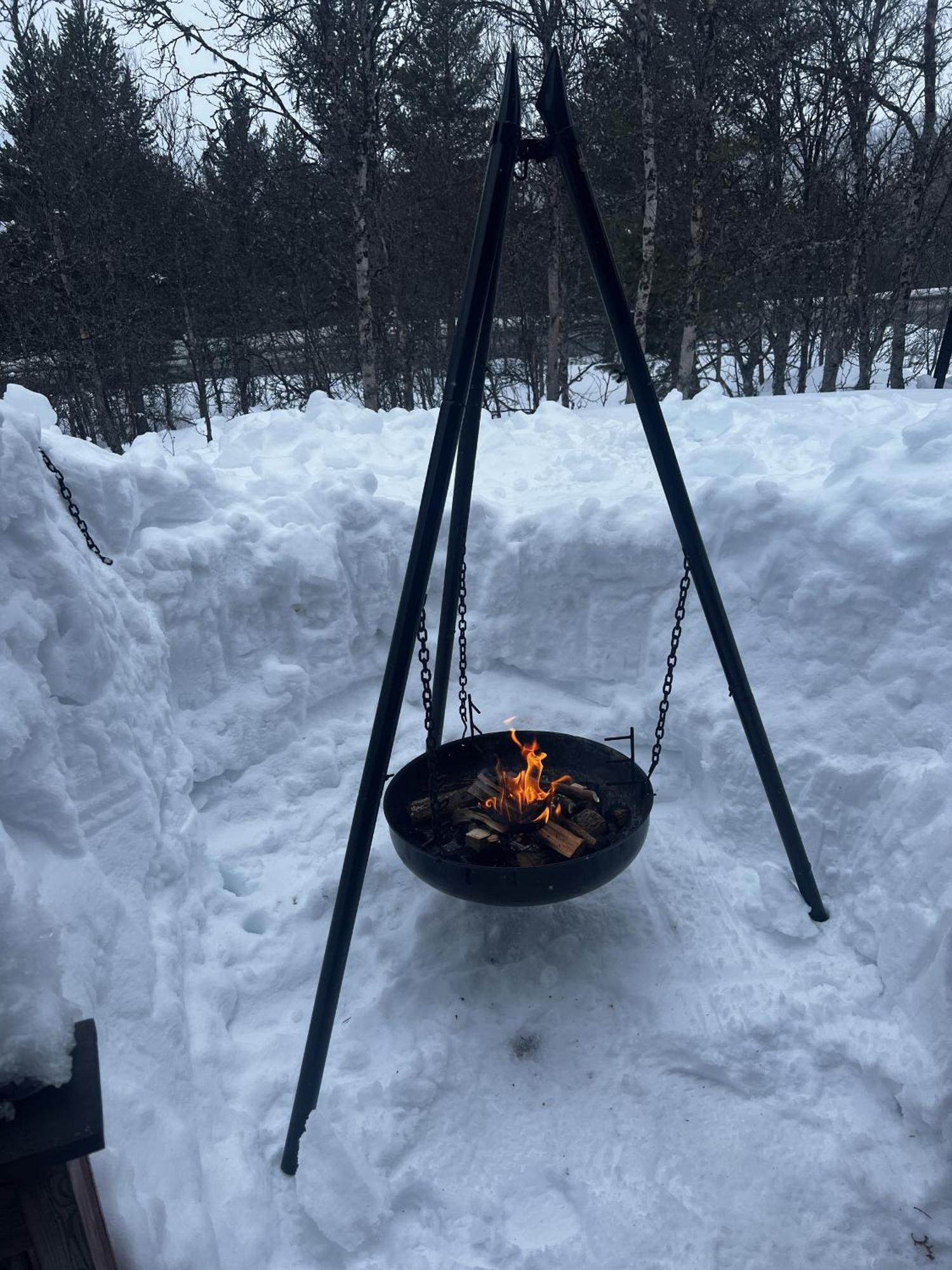 Koselig Hytte Med Usjenert Og Solrik Beliggenhet Geilo Exterior photo